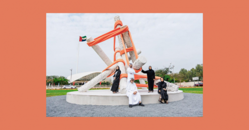 5 Emirati artists create new artwork installed in public