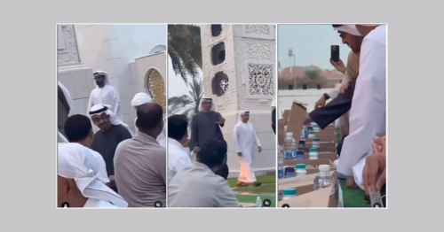 President breaks fast with UAE worshippers at Sheikh Zayed
