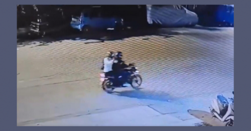 Shooters outside Salman Khan's home caught on CCTV camera