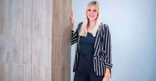 Sharing stories of happy births, this former marketer is