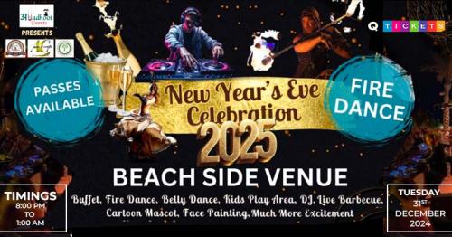 Celebrate 2025 in Style: New Year Eve Party at Sheraton Abu