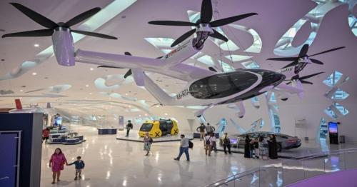Dubai flying taxi display a hit: Would you pay Dh150 for a