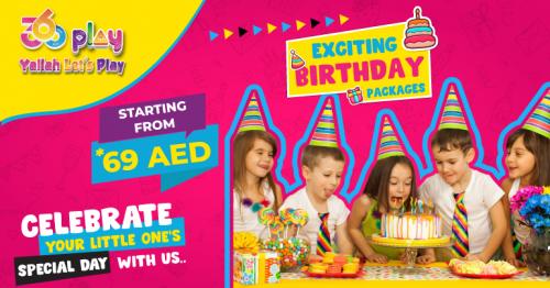 360 Play – Birthday Packages Starting at Just AED 69 per