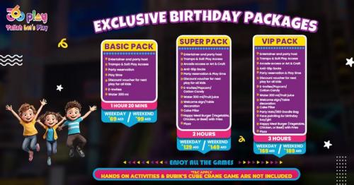 Plan Perfect Party with 360 Play Bahrain Exclusive Birthday