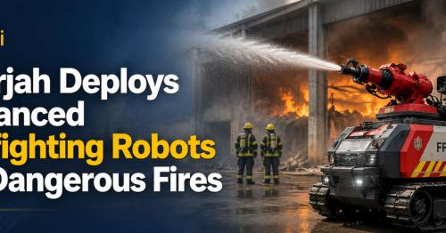 Sharjah Deploys Advanced Firefighting Robots for Dangerous